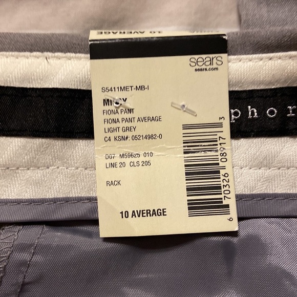 Fiona Universal Fit  Low Rise Straight Leg Women Pants size 10 brand new - Picture 6 of 7